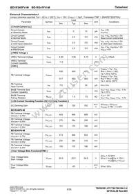 BD18340FV-ME2 Datasheet Page 5