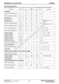 BD18340FV-ME2 Datasheet Page 6