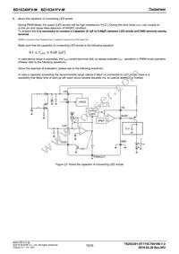 BD18340FV-ME2 Datasheet Page 19