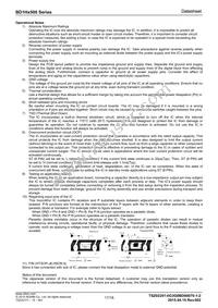 BD1HD500EFJ-CE2 Datasheet Page 17