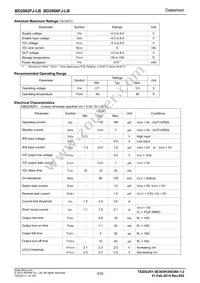 BD2062FJ-LBE2 Datasheet Page 3