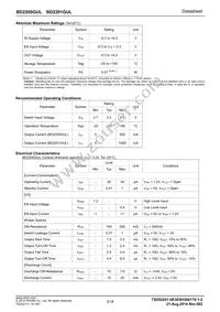 BD2201GUL-E2 Datasheet Page 3