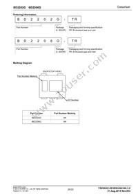 BD2202G-TR Datasheet Page 20