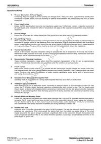 BD2204GUL-E2 Datasheet Page 19