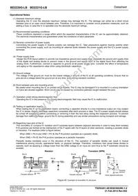 BD2220G-LBTR Datasheet Page 16