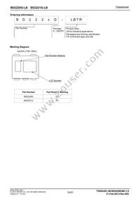 BD2220G-LBTR Datasheet Page 18