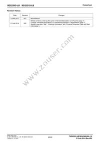 BD2220G-LBTR Datasheet Page 20
