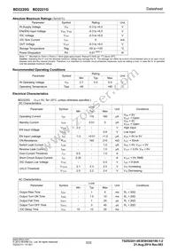 BD2221G-TR Datasheet Page 3