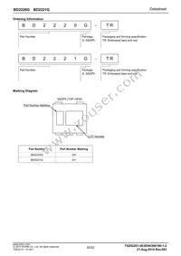 BD2221G-TR Datasheet Page 20