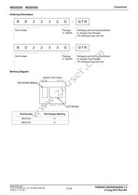 BD2232G-GTR Datasheet Page 21