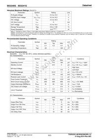 BD2240G-GTR Datasheet Page 3