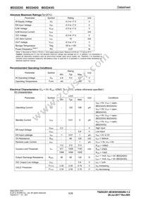 BD2243G-GTR Datasheet Page 3