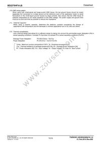 BD2270HFV-LBTR Datasheet Page 15