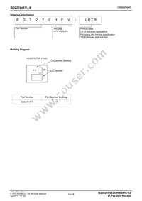 BD2270HFV-LBTR Datasheet Page 16