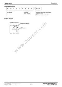 BD2270HFV-TR Datasheet Page 16