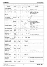 BD26503GUL-E2 Datasheet Page 2