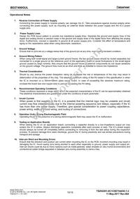 BD27400GUL-E2 Datasheet Page 15