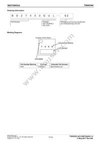 BD27400GUL-E2 Datasheet Page 17