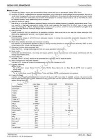 BD3402KS2 Datasheet Page 15