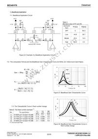 BD3491FS-E2 Datasheet Page 22