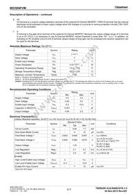 BD3504FVM-TR Datasheet Page 3