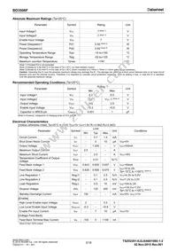 BD3506F-E2 Datasheet Page 3