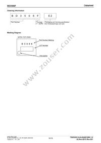 BD3506F-E2 Datasheet Page 16