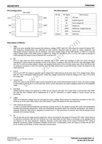 BD3507HFV-TR Datasheet Page 2