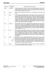 BD3512MUV-E2 Datasheet Page 16