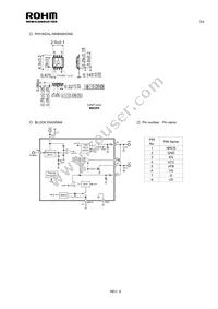 BD3521FVM-TR Datasheet Page 3