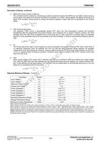 BD3522EFV-E2 Datasheet Page 3