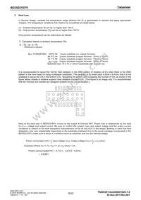 BD3522EFV-E2 Datasheet Page 16