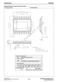 BD3522EFV-E2 Datasheet Page 21