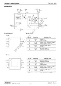 BD3539FVM-TR Datasheet Page 4