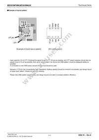 BD3539FVM-TR Datasheet Page 7