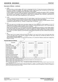 BD3539NUX-TR Datasheet Page 3