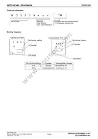 BD3539NUX-TR Datasheet Page 15