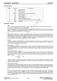 BD3540NUV-E2 Datasheet Page 2