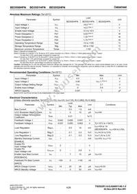 BD3552HFN-TR Datasheet Page 4