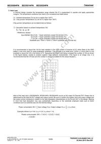 BD3552HFN-TR Datasheet Page 19