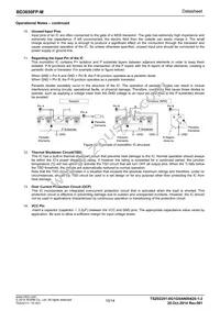 BD3650FP-ME2 Datasheet Page 10