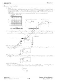 BD3650FP-ME2 Datasheet Page 11