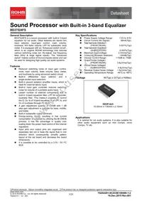 BD37524FS-E2 Datasheet Cover