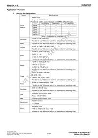 BD37543FS-E2 Datasheet Page 23