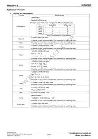 BD37544FS-E2 Datasheet Page 22