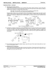 BD37A19FVM-TR Datasheet Page 11