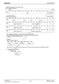 BD3814FV-E2 Datasheet Page 5