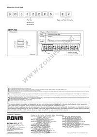 BD3822FS-E2 Datasheet Page 8