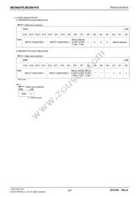 BD3841FS-E2 Datasheet Page 4