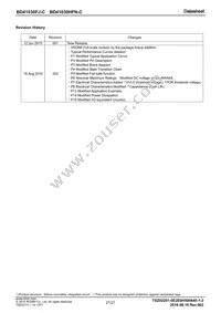 BD41030HFN-CGTR Datasheet Page 21